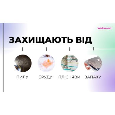 Набір вакуумних мішків Supretto для зберігання речей 20 шт. з насосом (7196)