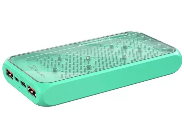 Повербанк Konfulon 10000 mAh, зелений (7970)