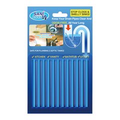 Палички для прочищення труб Sani Sticks Швидка допомога (5340)