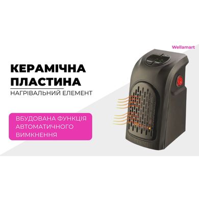 Портативний обігрівач в розетку Handy Heater (4883)