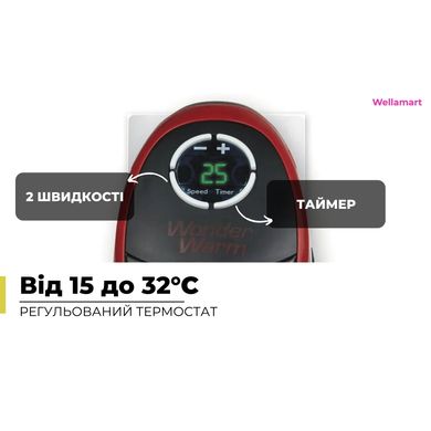 Обігрівач Supretto Wonder Warm портативний з пультом (5320)